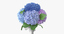 obj hydrangeas bouquet -