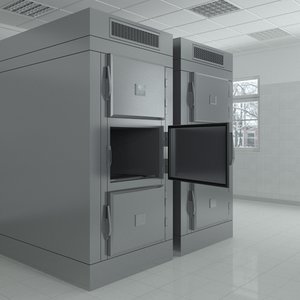 3d morgue refrigeration unit
