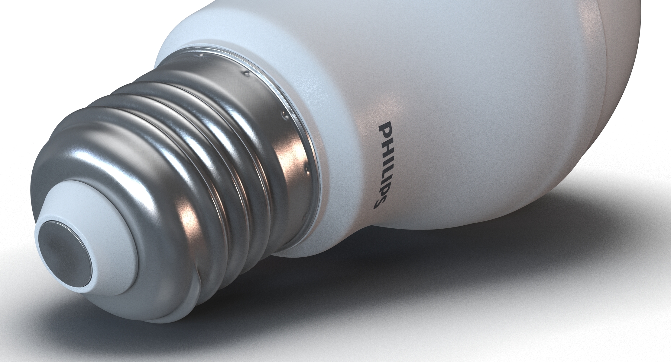 led灯泡飞利浦3d模型