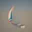 princess ii sailboat sails 3d max