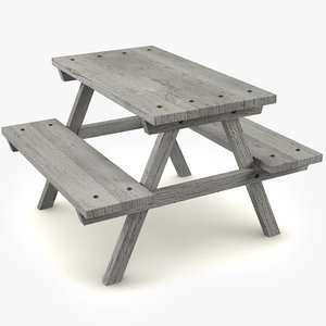 picnic wood table max