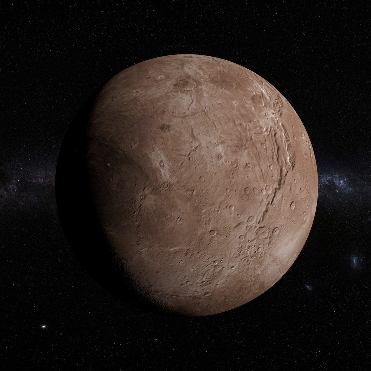 Modello 3D Pluto & Charon 8K - TurboSquid 1018730