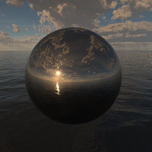 Ocean Clouds 360 HDRi