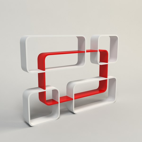 max bookshelf modeled