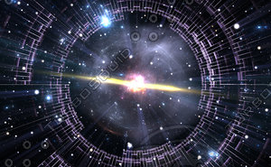 Time warp, traveling in space