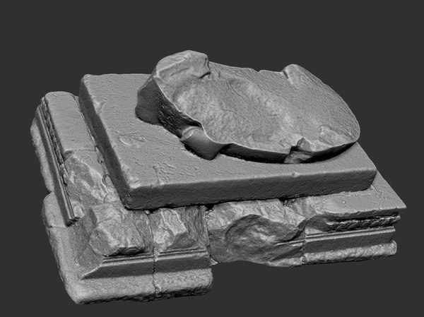 ancient rock pack 8 3d model