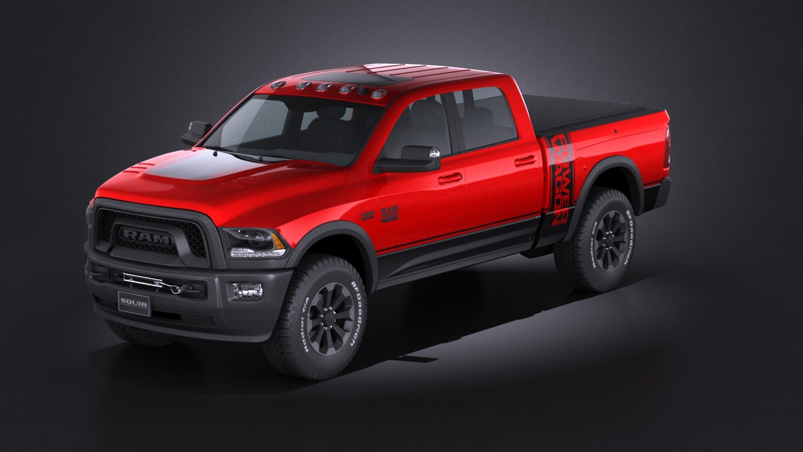 Dodge ram 3d model