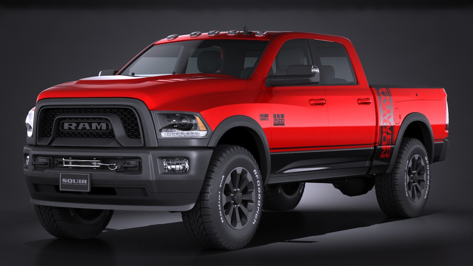 Dodge ram 3d model