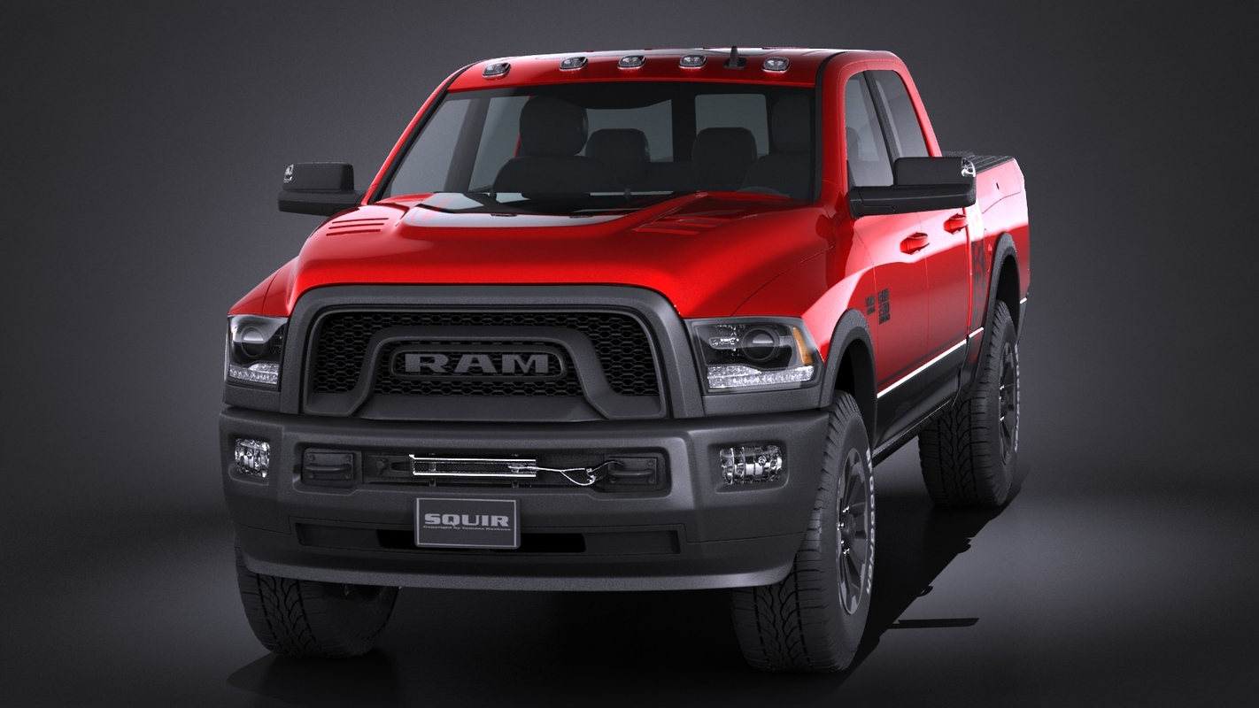 Dodge ram 3d model