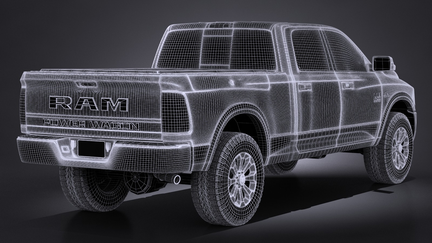 Dodge ram 3d model