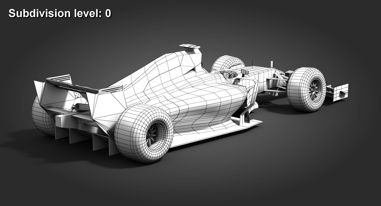 3d model formula 1 2017