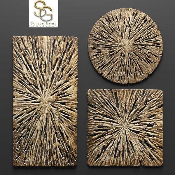 rotten wood wall art 3d max rotten wood wall art