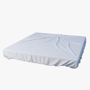 bed sheet 3d model
