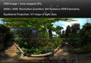 PATH THROUGH A PARK, 360 PANORAMA #507