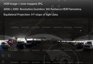 PARKING STRUCTURE INTERIOR, 360 PANORAMA #518