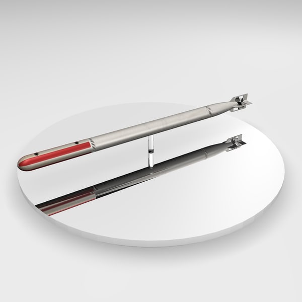 3d model chinese torpedo yu1