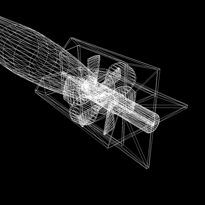 3d model chinese torpedo yu1