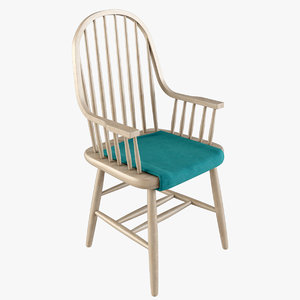 3d model carriage chair