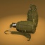 hand grenade dm51 3d model