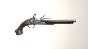 3d old pistol
