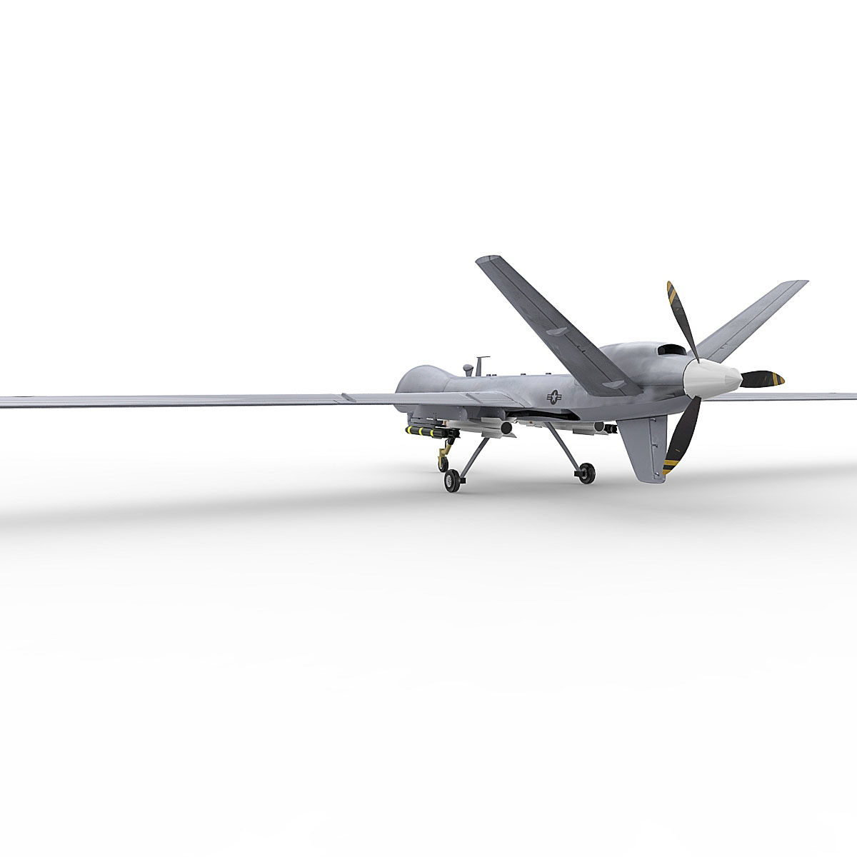 3d mq-9 reaper vehicle