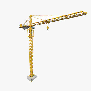 tower crane rt 3d model