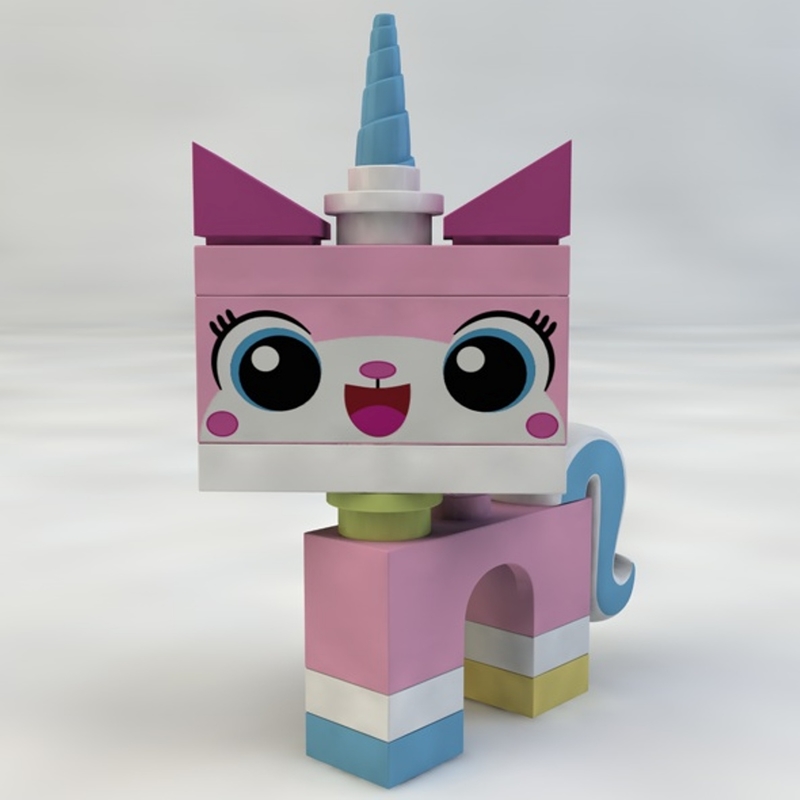 3d model unikitty lego