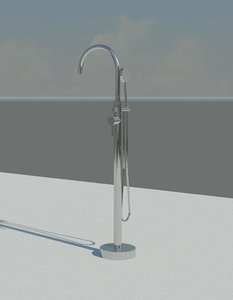 Trevi free standing bath mixer