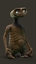 3d alien animate model