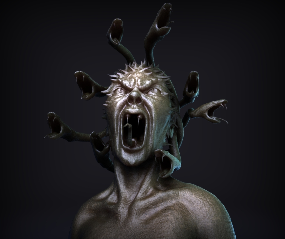 medusa bust