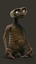 3d alien animate model