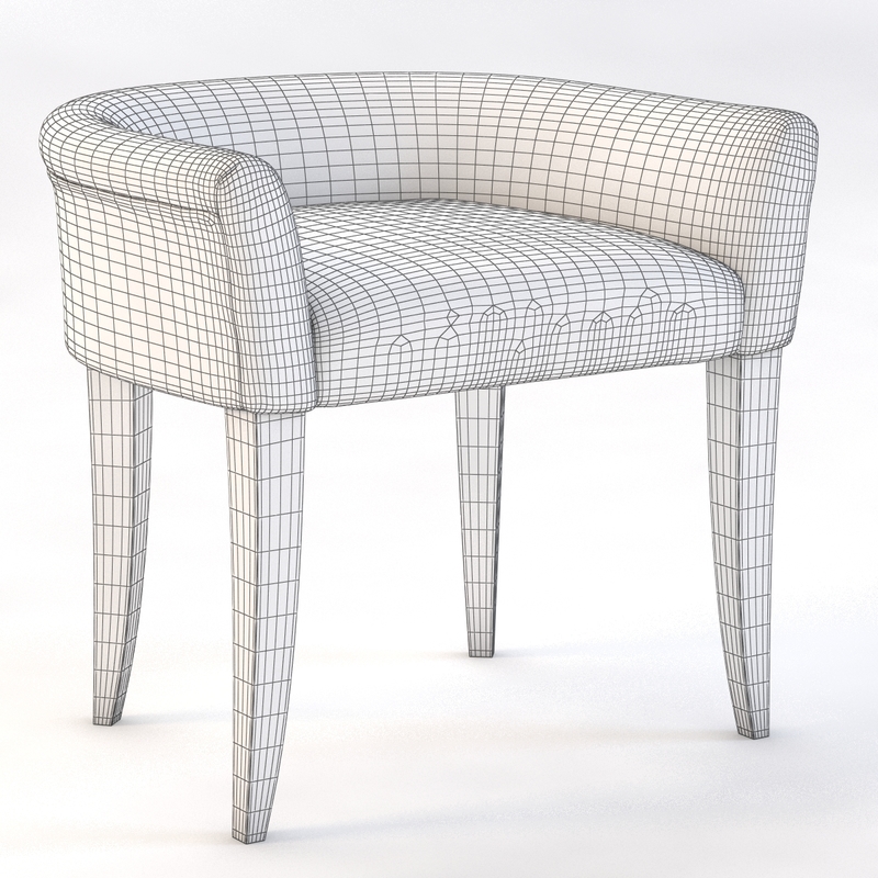 vanity chair 3ds