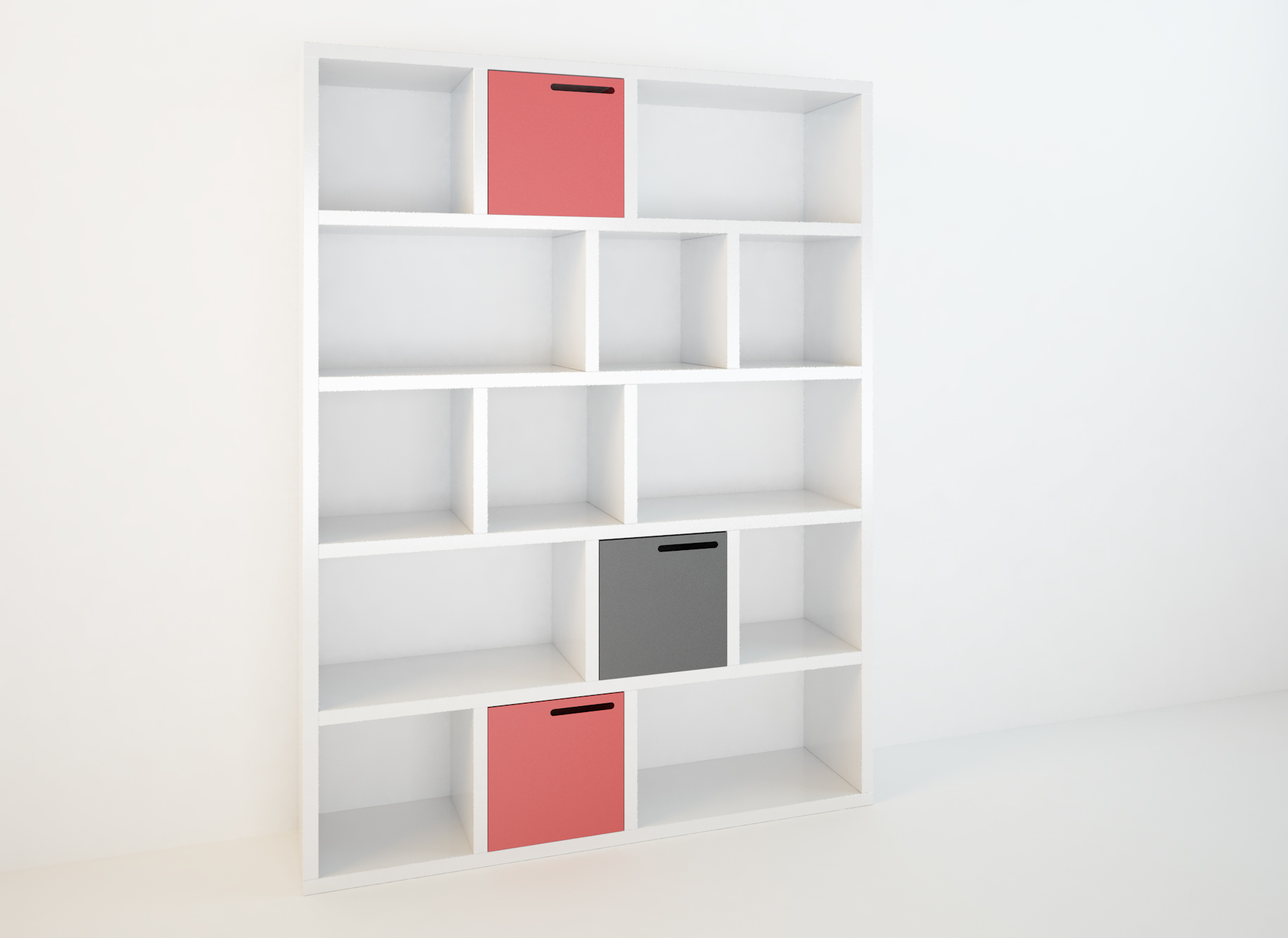 max bookshelf modeled