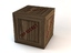 low-poly secret wooden crates 3d obj