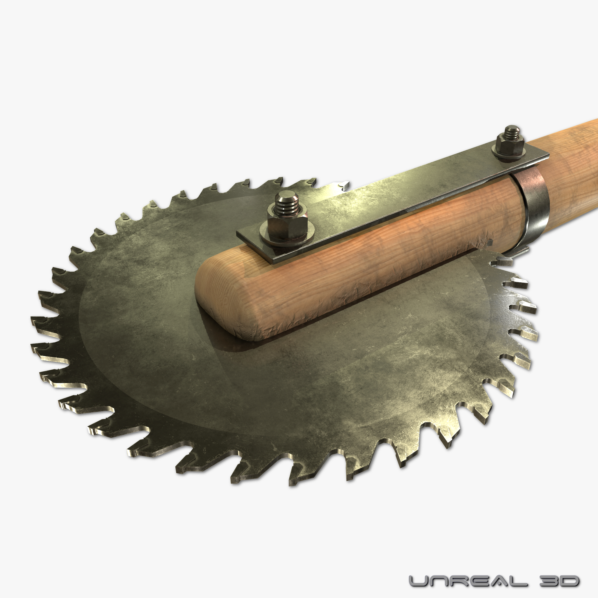 obj apocalyptic saw blade bat