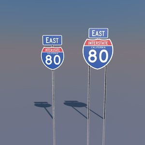 c4d interstate 80 signs california