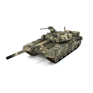 battle tank t-90 3d x
