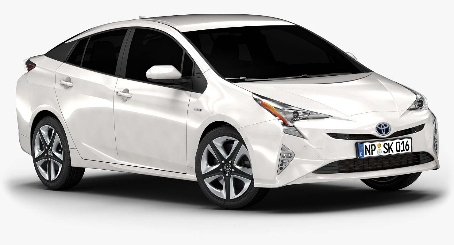 3d model 2016 toyota prius interior