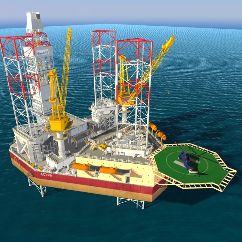 obj jack oil rig