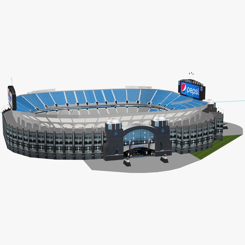 3d model bank america stadium