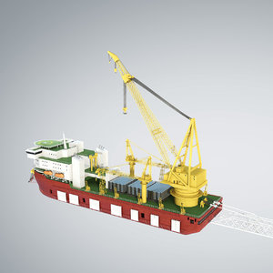 pipelay crane vessel sk x
