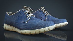 realistic sneakers 3d model
