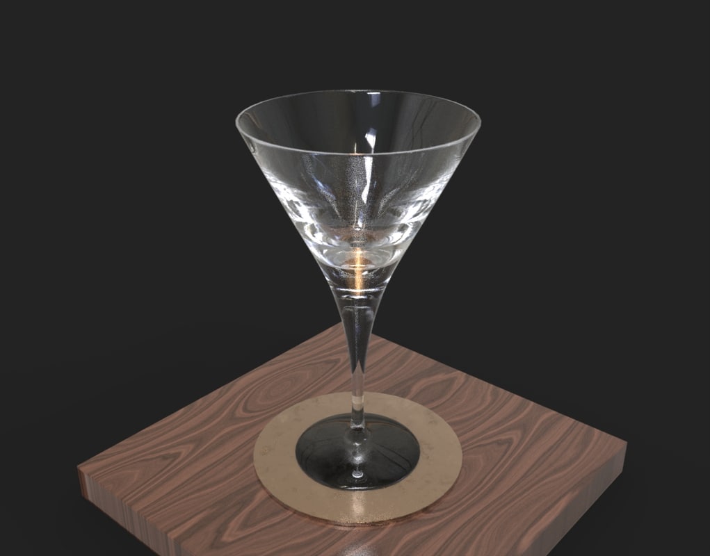3d martini model