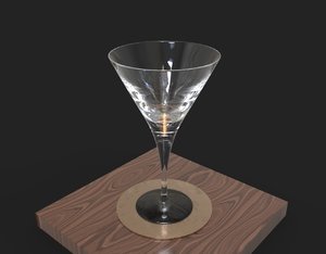 3d martini model