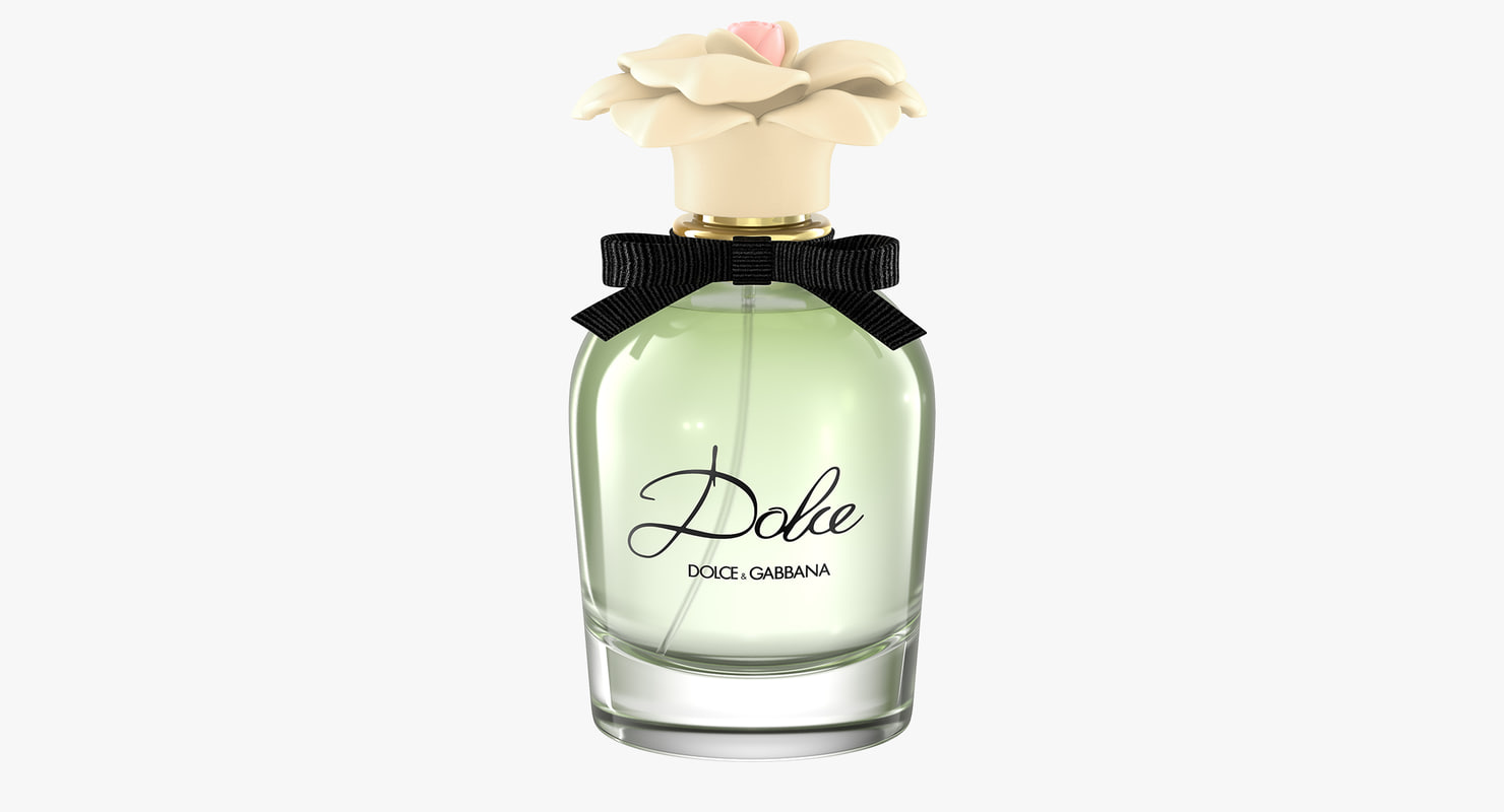 dolce perfume 3d model