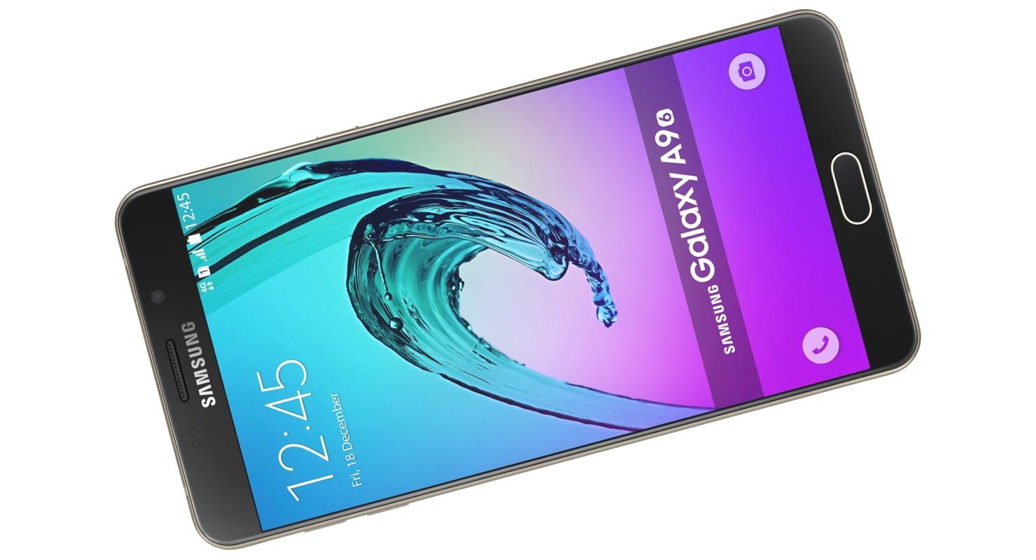 三星galaxy a9 pro香槟金3d模型