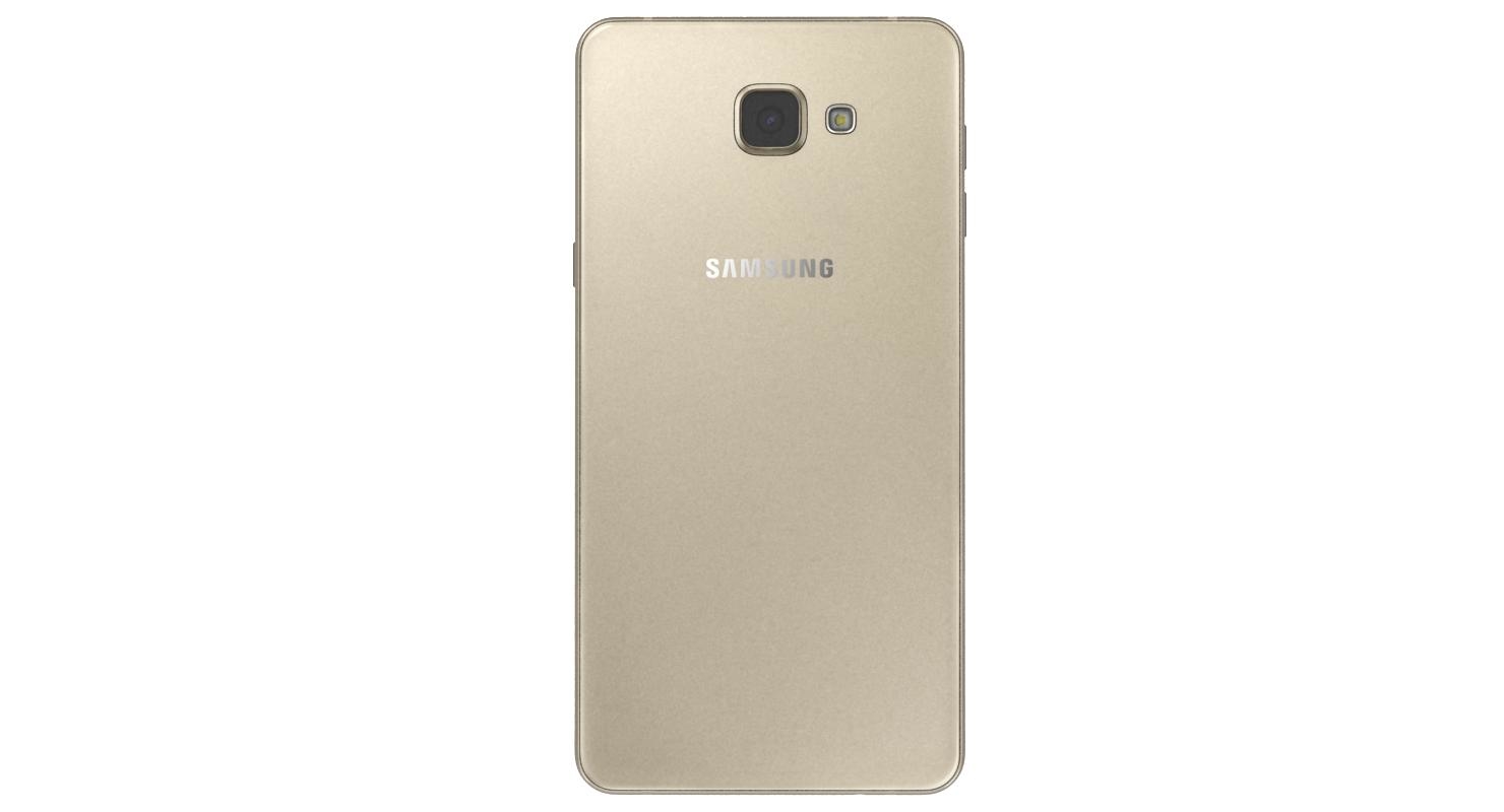 三星galaxy a9 pro香槟金3d模型
