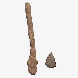 3d prehistoric tools