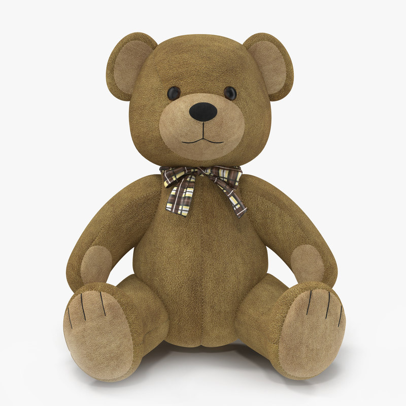 3d-3ds-teddy-bear