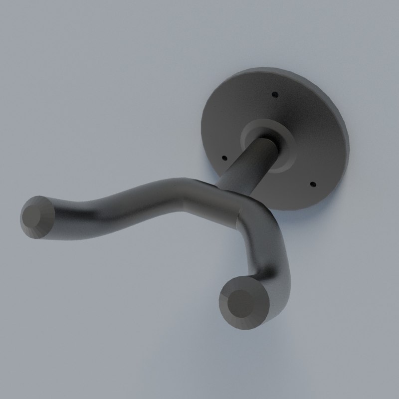 3d guitar wall mount